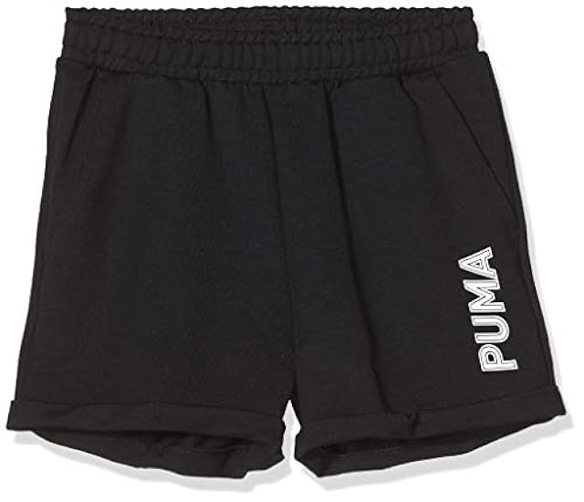 Puma Modern Sports G, Pantaloncini Bambina, Black, 128 102481620