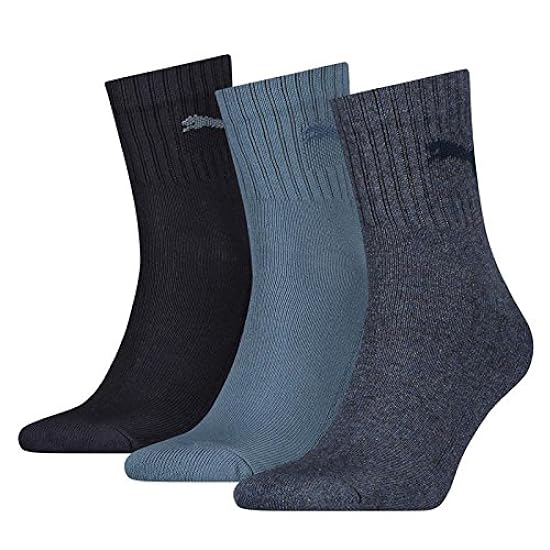 PUMA Short Sock Calzini (Pacco da 3) Unisex-Adulto 3875
